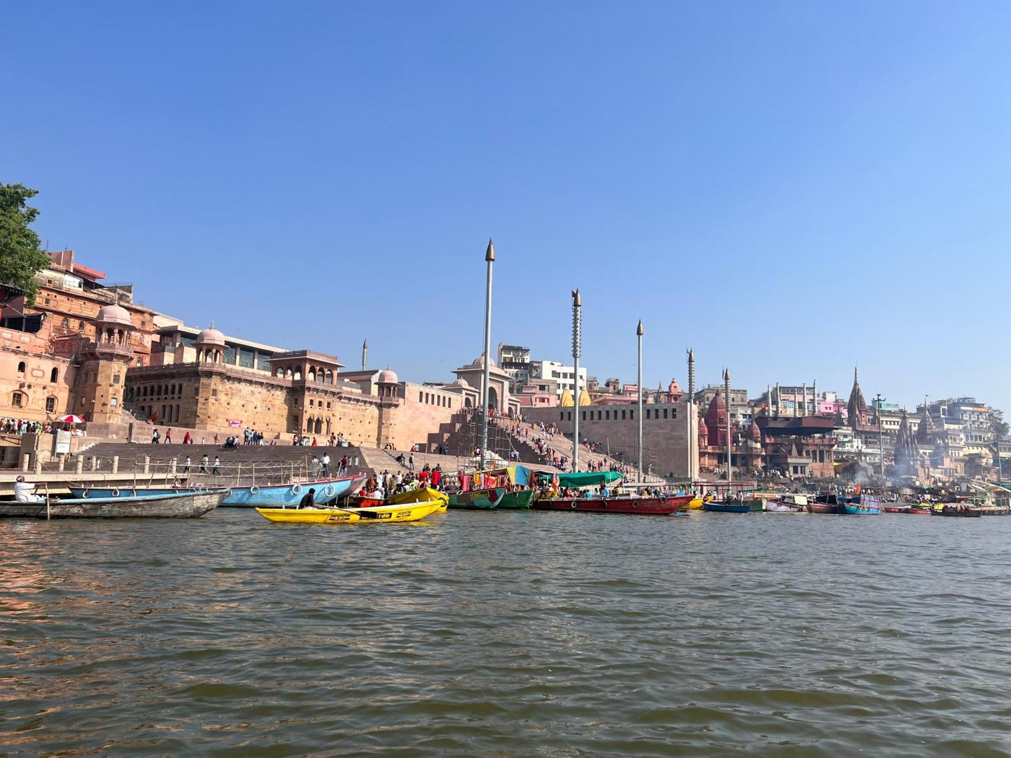 Hotel Rajyashree Palace Varanasi Bagian luar foto